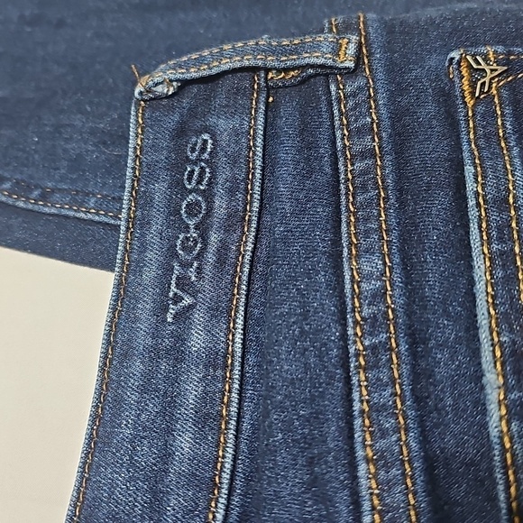 Vigoss Distressed Dark Wash Skinny Jeans‎ Size 27 - Picture 6 of 7
